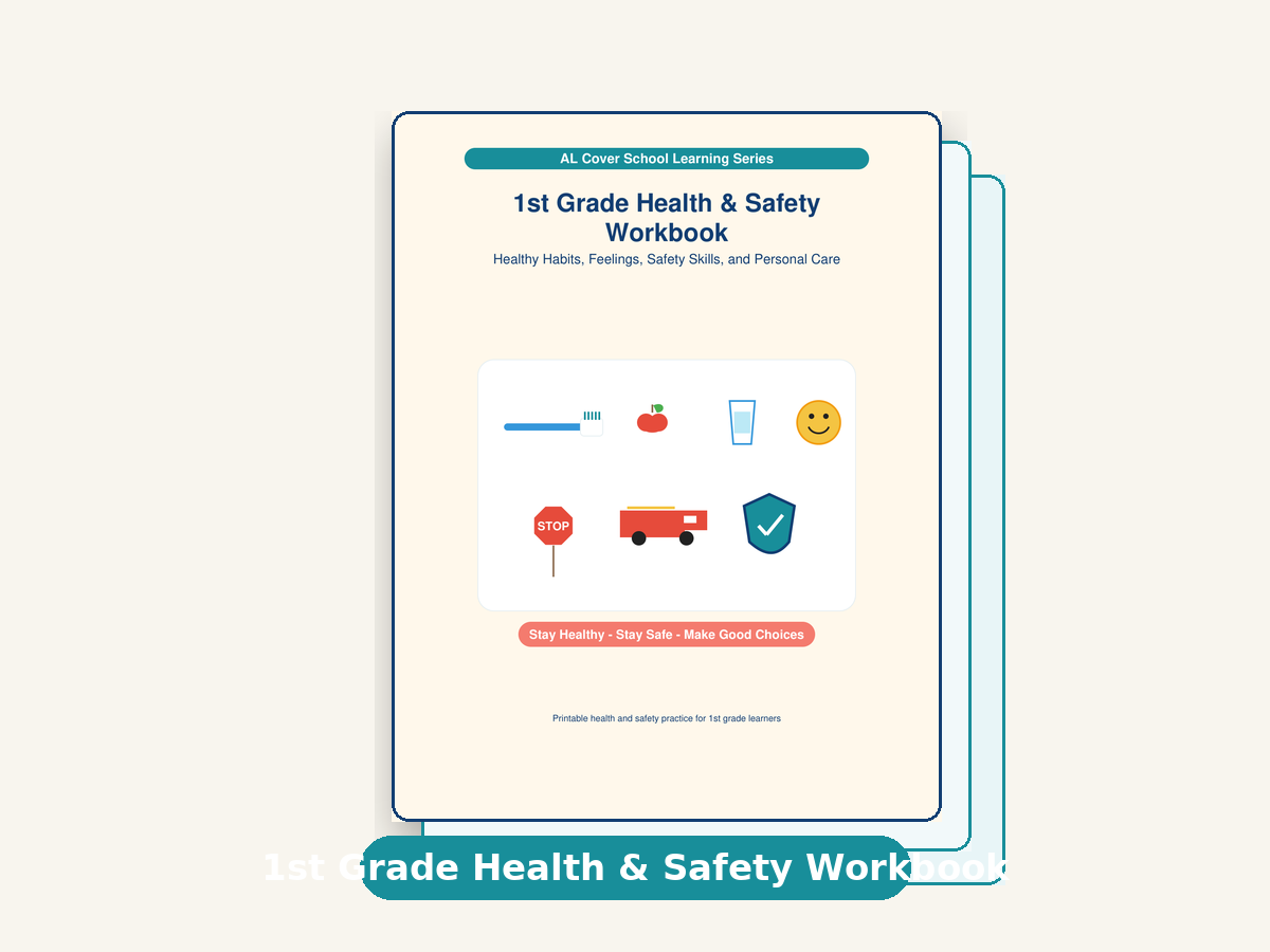 1st Grade Health & Safety Workbook