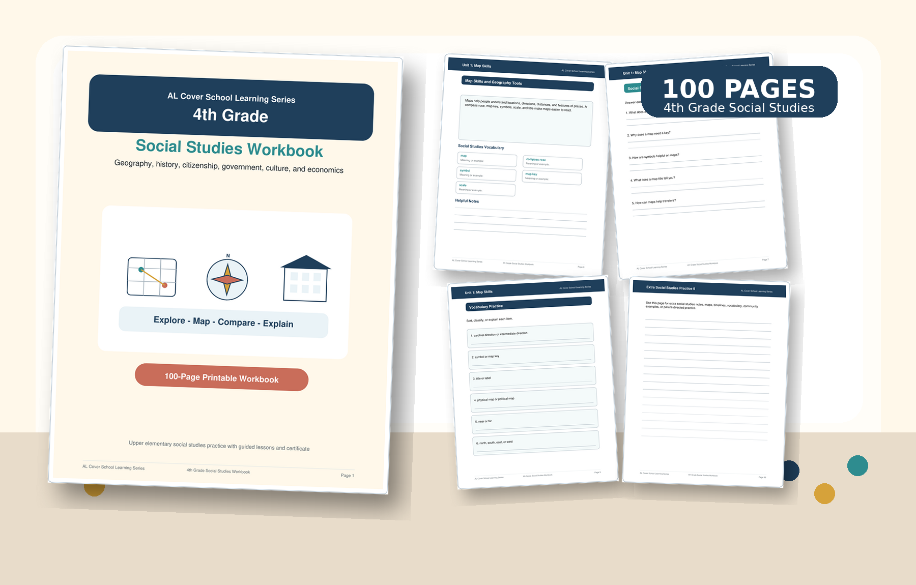 4th Grade Social Studies Workbook