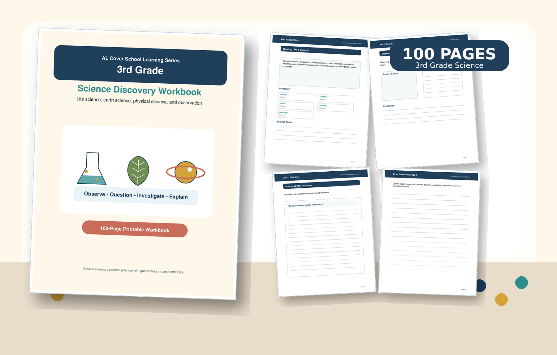 3rd Grade Science Discovery Workbook