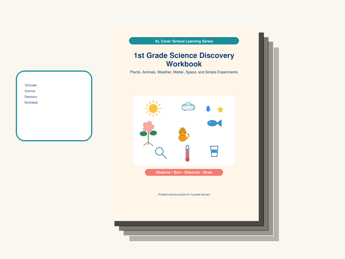 1st Grade Science Discovery Workbook