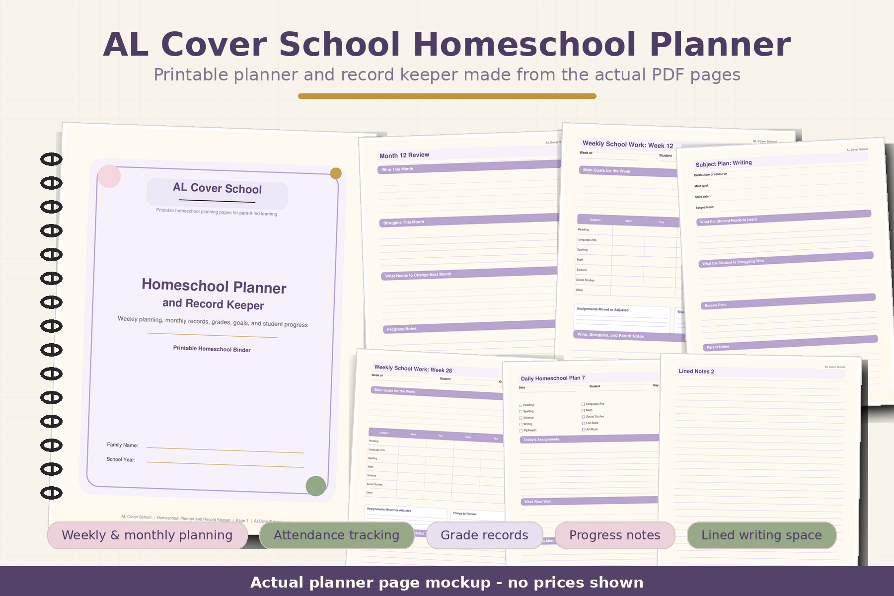 Homeschool Planner