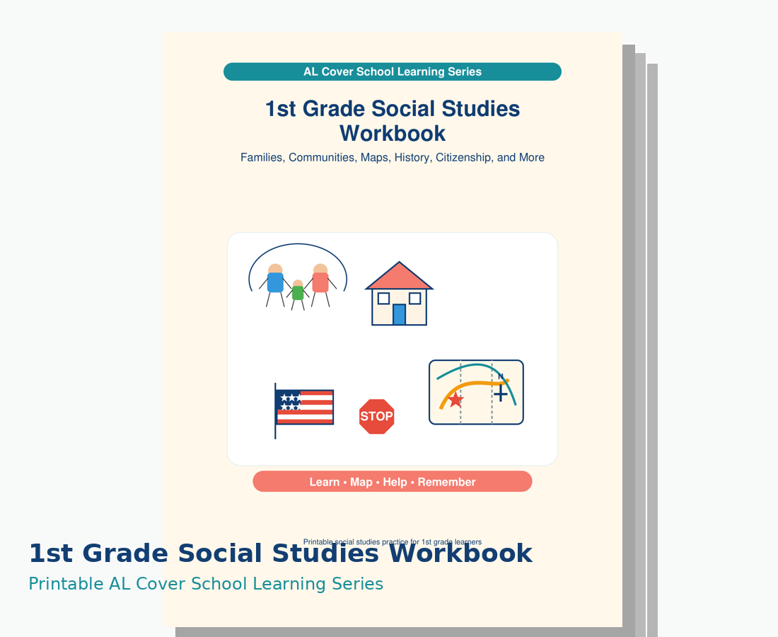 1st Grade Social Studies Workbook