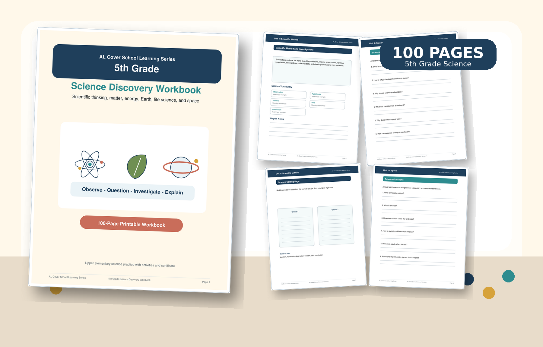 5th Grade Science Discovery Workbook