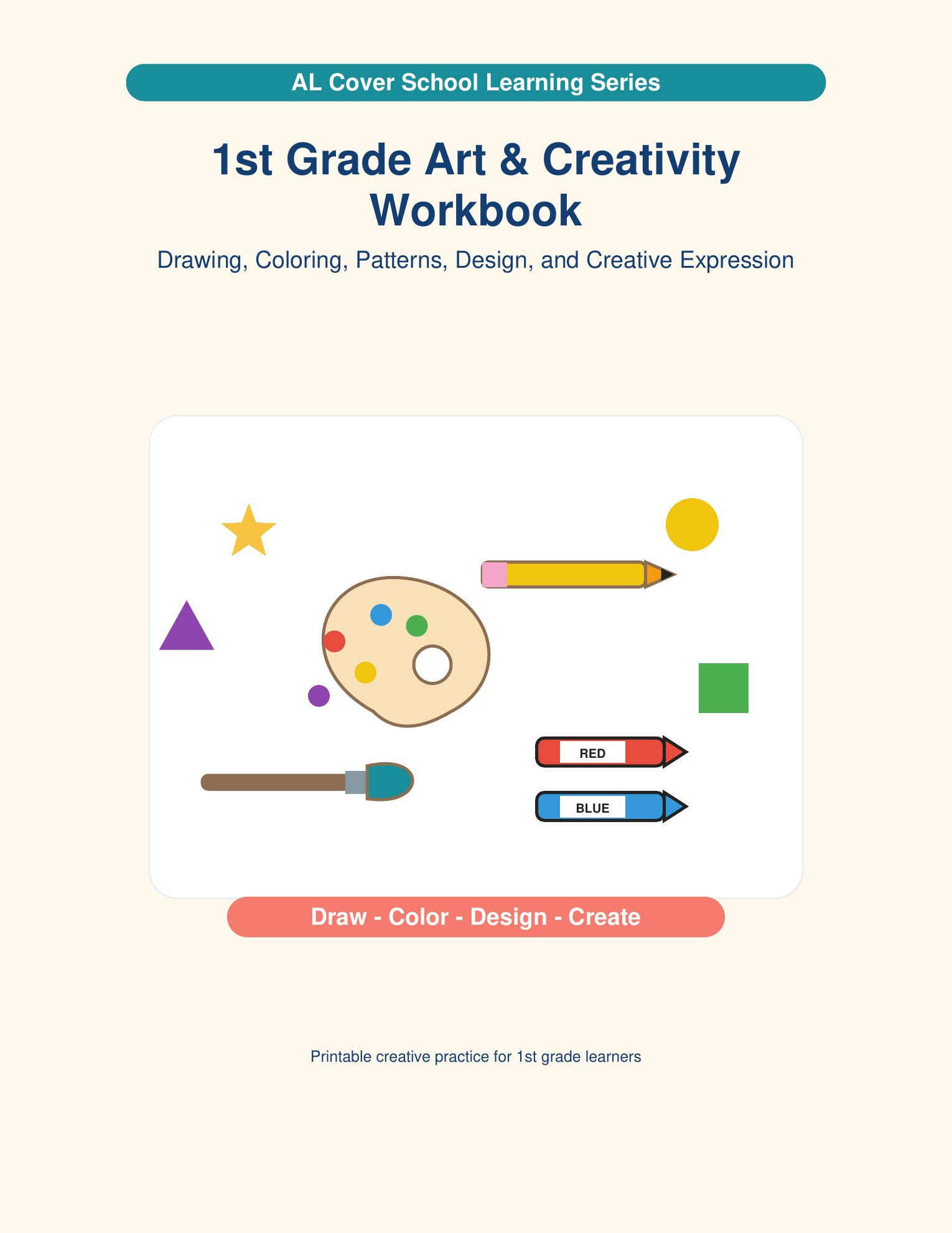 1st Grade Art & Creativity Workbook