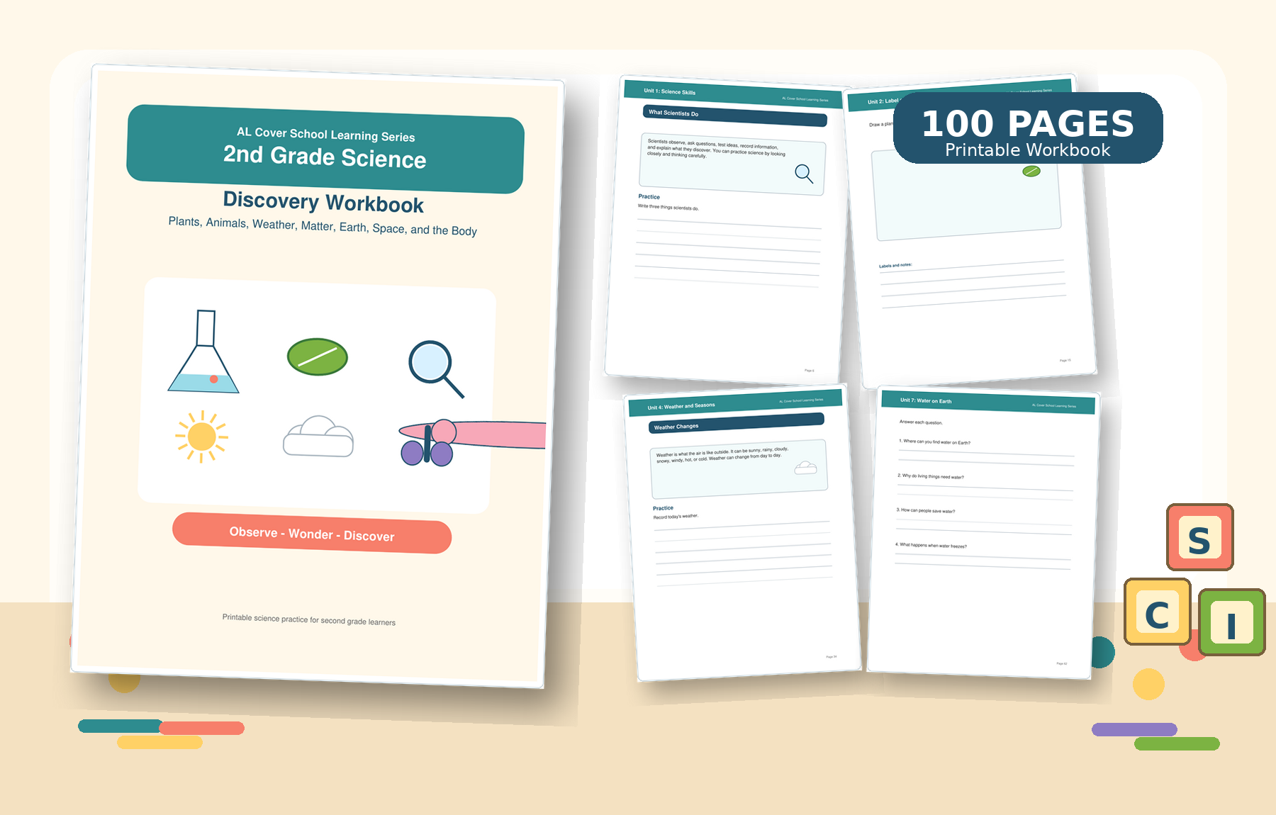 2nd Grade Science Discovery Workbook